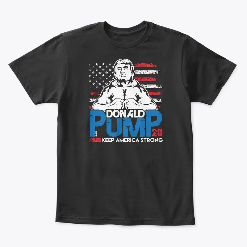 LOGOPOP Donald Pump Keep America Strong