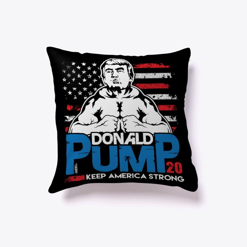 LOGOPOP Donald Pump Keep America Strong